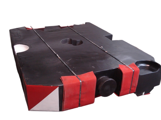 OEM 맞춤 엔지니어링 GG150 회색 주철 10000Kg 산업 기계용 카운터 웨이트