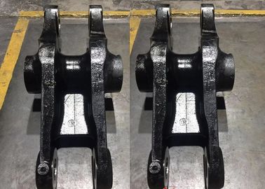 까만 색깔 영농 기계는 연결 연성이 있는 철 QT550 OEM 고성능을 분해합니다