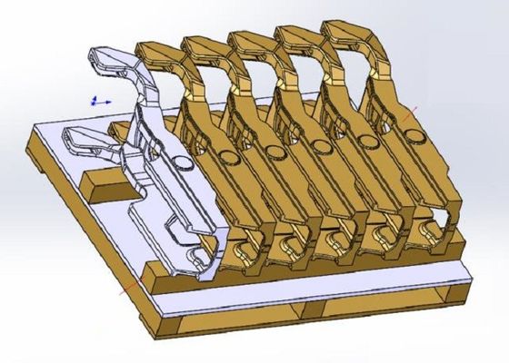 자동 건축기계는 정확한 차원을 가진 주물 구조를 분해합니다
