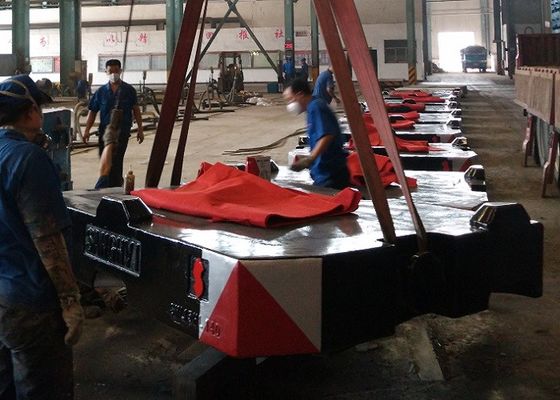 OEM 맞춤 엔지니어링 GG150 회색 주철 10000Kg 산업 기계용 카운터 웨이트