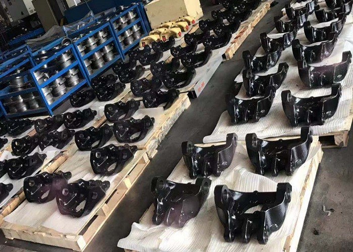 OEM 샌드 발사 철 부품 커넥터 GGG45 산업용 기계용 공기 작업 플랫폼