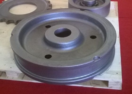 OEM 샷 블래스팅 표면 녹색 모래 주사 부품 산업 기계용 바퀴 허브